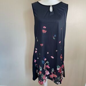 New!Floral|Mini Dress|Floral|Lightweight|Cute Neckline  